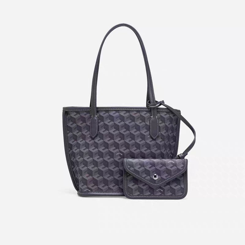 Christyng Fashion Printed Bucket Bag Set, Simple Shoulder Bag, Tote Bag, Versatile Handbag - Image 4