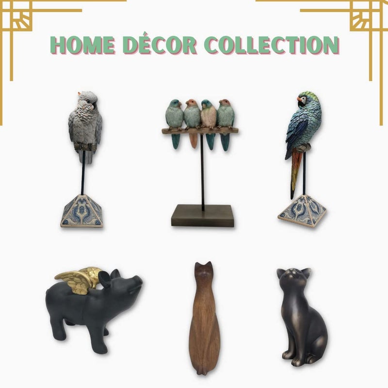 Comfy Hour Farmhouse Collection 9" Polyresin Standing Cat Decoration, Black - Image 3