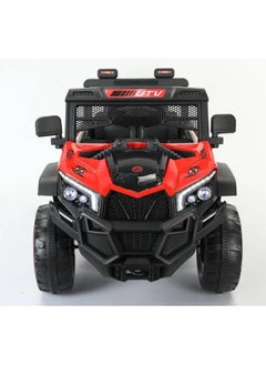 ماركة غير محددة لعبة سيارة كهربائية متعددة الالوان 4×4 للاطفال (احمر)  - Image 2