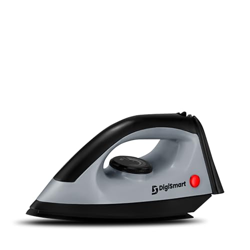 DIGISMART 1150W Dry Iron | Lightweight with Non-Stick Teflon Soleplate | Fast Heating Wrinkle-Free Ironing | Swivel Cord, Overheat Protection | ISI Certified | Pack of 1 | 1 Year Warranty - Image 1