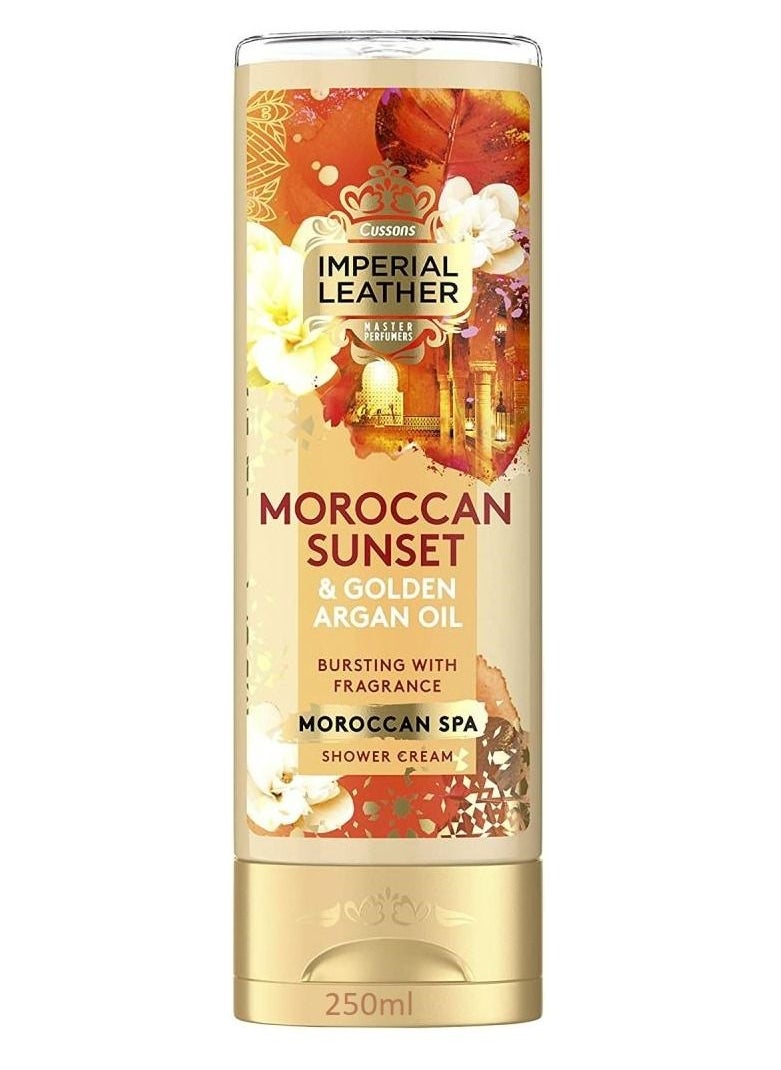Imperial Leather - Moroccan Sunset and Golden Argan Oil Moroccan Spa Shower Cream 250 ml - Image 1