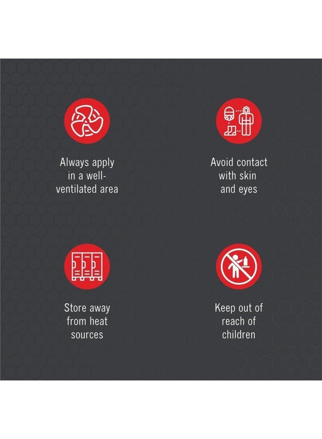 نورا بخاخ تشحيم سلسلة نورا 450 مل لسلاسل الدراجات النارية والهوائية، مُشحِّم قوي بتقنية شمع الموليبدينوم، مقاوم للماء والصدأ لتشحيم السلسلة ونقل الطاقة بسلاسة - N-512 - Image 2