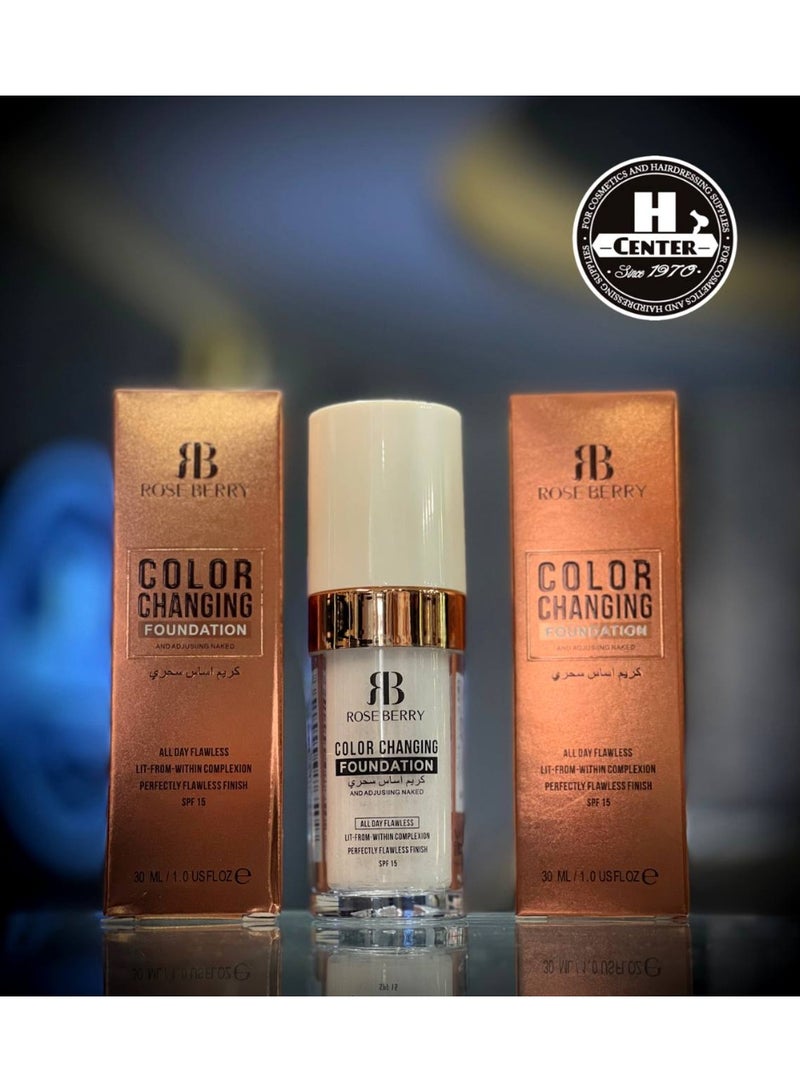 ROSE BERRY Magic foundation all day flawless