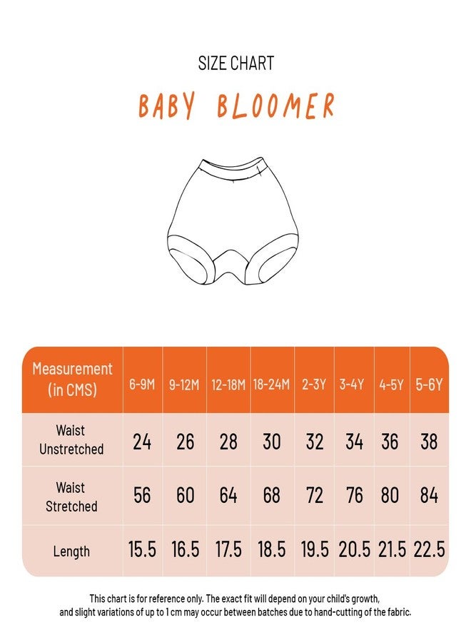 SNUGKINS 100% Cotton Panty/Bloomers for Boys & Girls | Bloomin' Buddies (12 Months - 18 Months, Pack of 5) - Image 5