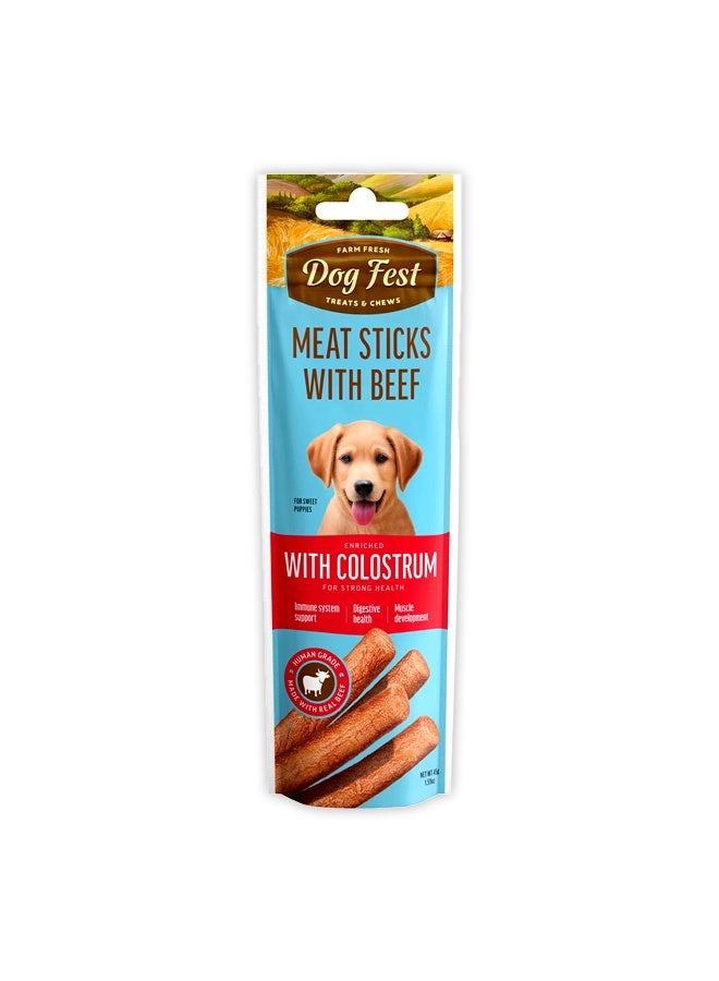 Dog Fest Beef Stick With Colostrum - 45G - Image 1