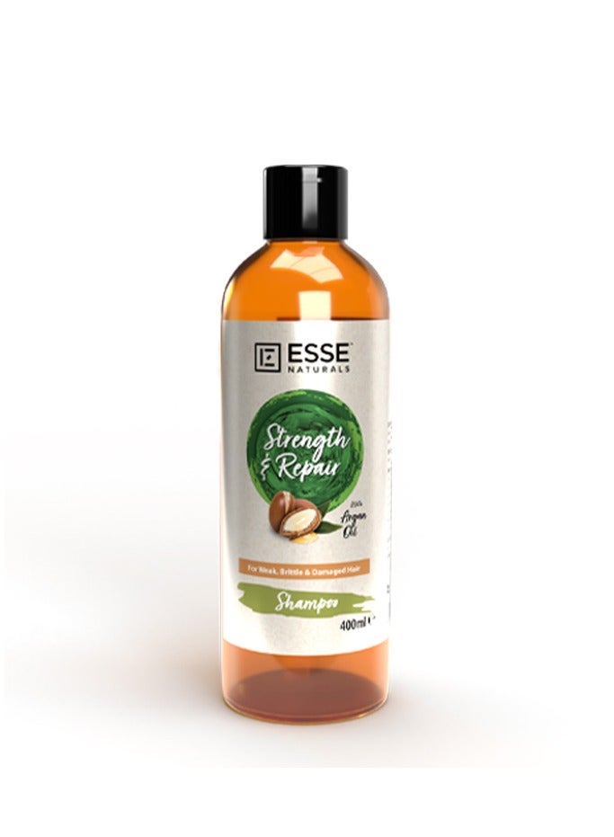 إيسي ناتشورالز قوة وإصلاح مع شامبو الأرغان 400 مل