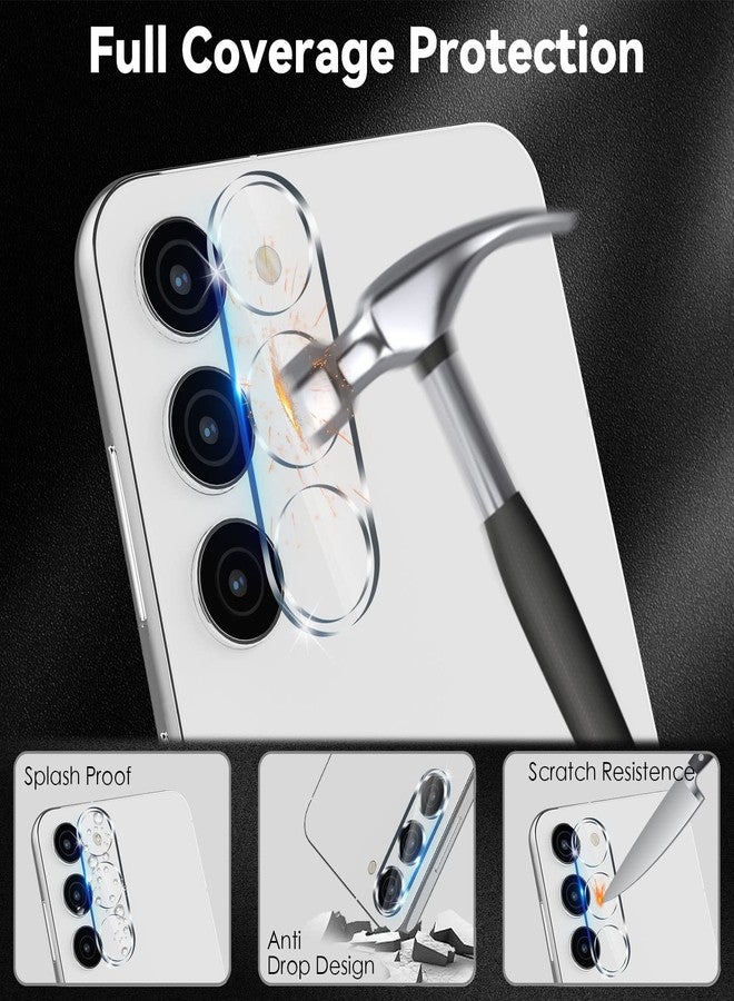 CloudValley [3 Pack Camera Lens Protector for Samsung Galaxy S24 / S23 / S23 Plus, 9H Ultra Thin Tempered Glass Cover Anti-Scratch & Case Friendly [Not Affect Flash & Night Shot], Transparent - Image 2