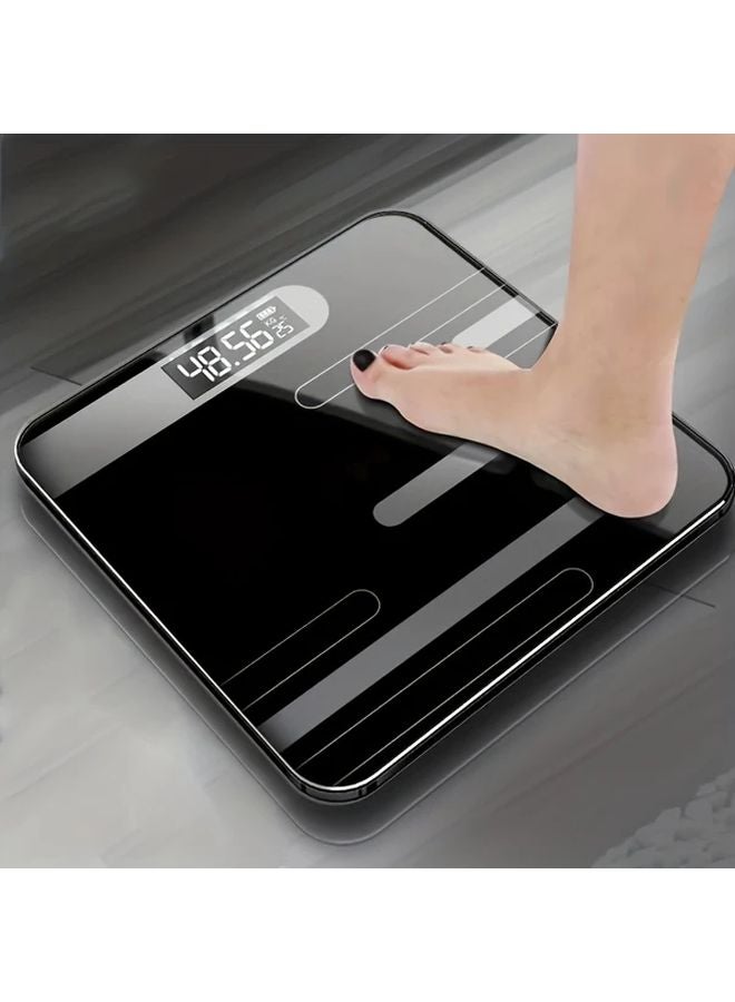 Precision Sleek Black Digital Scale With LED Display For Home Office Gym - Image 5