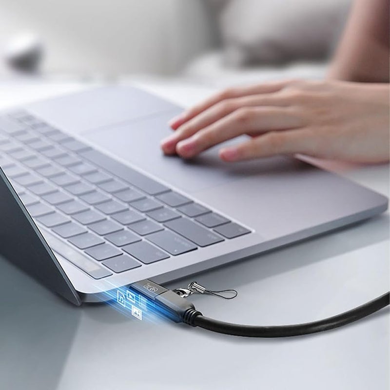 USB C Female to USB 3.0 Male Adapter 5V Fast Charging High Speed Data Transfer 1pc - Image 3