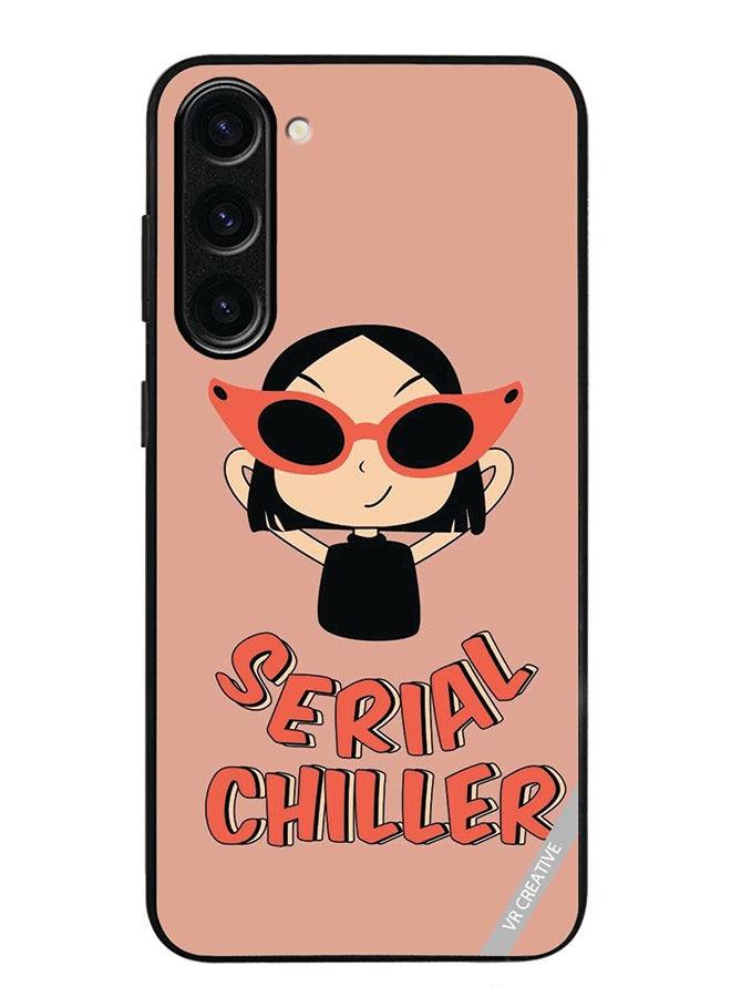 VR CREATIVE Protective Case Cover For Samsung Galaxy S24 Serial Chiller Design Multicolour - Image 1