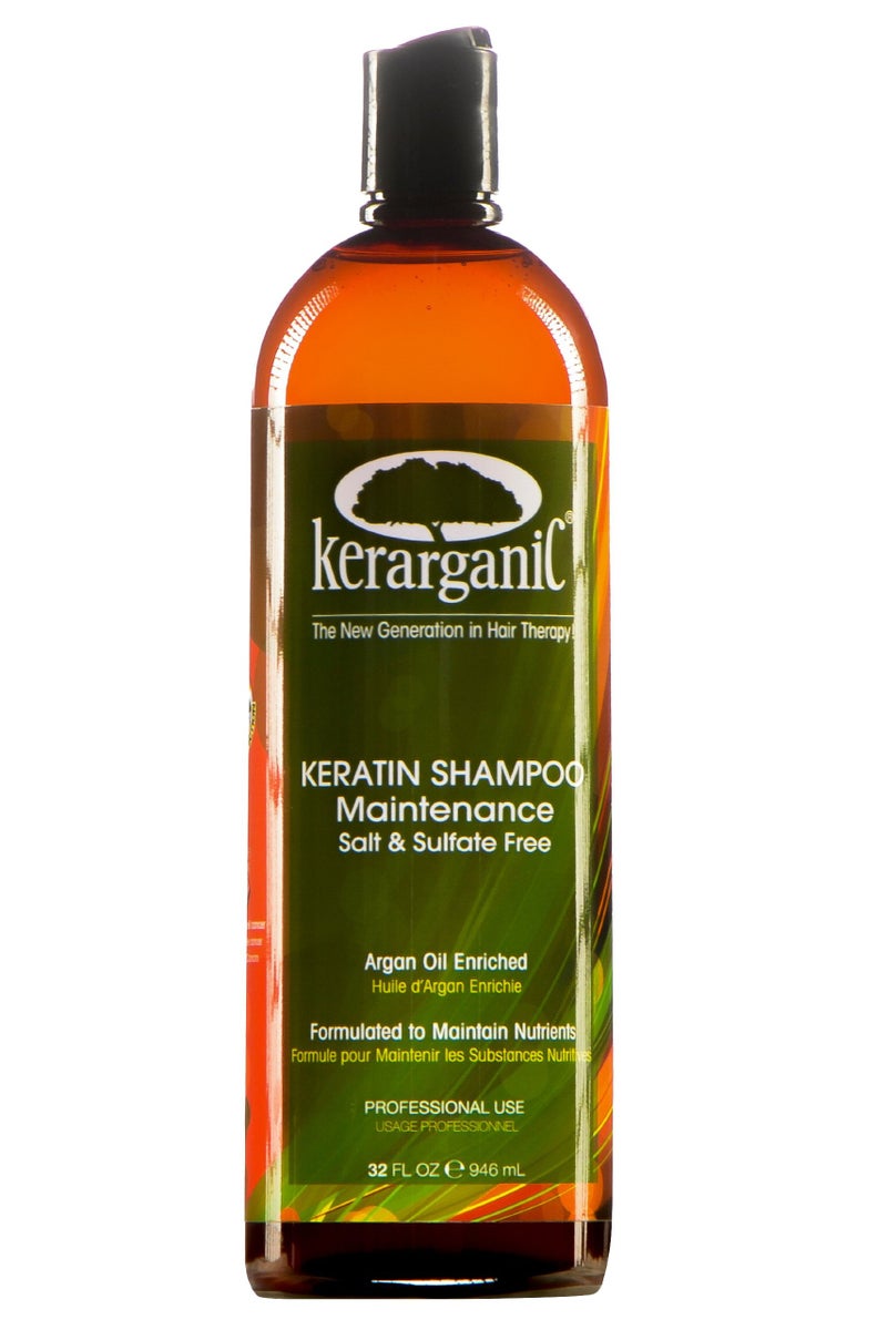 kerarganic ORGANIC KERATIN TREATMENT - SALT & SULFATE FREE SHAMPOO - 32oz by KERARGANIC - Image 2