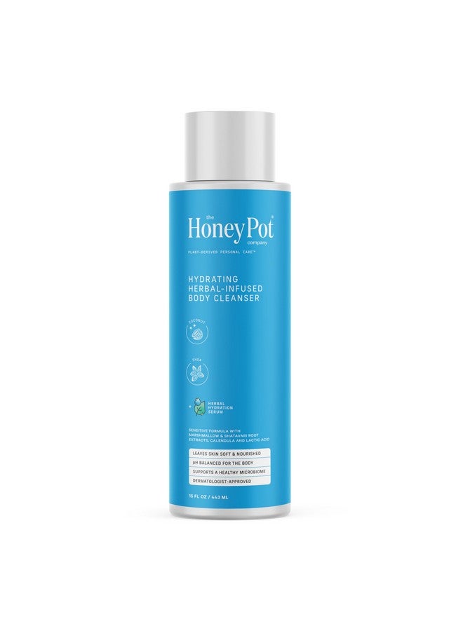 ذا هاني بوت كومباني شركة هوني بوت - غسول للجسم للنساء - منظف مرطب للجسم بجوز الهند وزبدة الشيا - يرطب وينظف البشرة - خالٍ من البارابين والكبريتات - 15 أونصة سائلة - Image 1