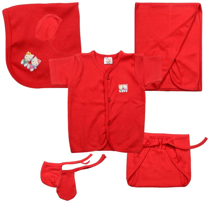 FARETO First Kids Step New Born Baby Gift Set (Unisex)(0-6months) - Image 1