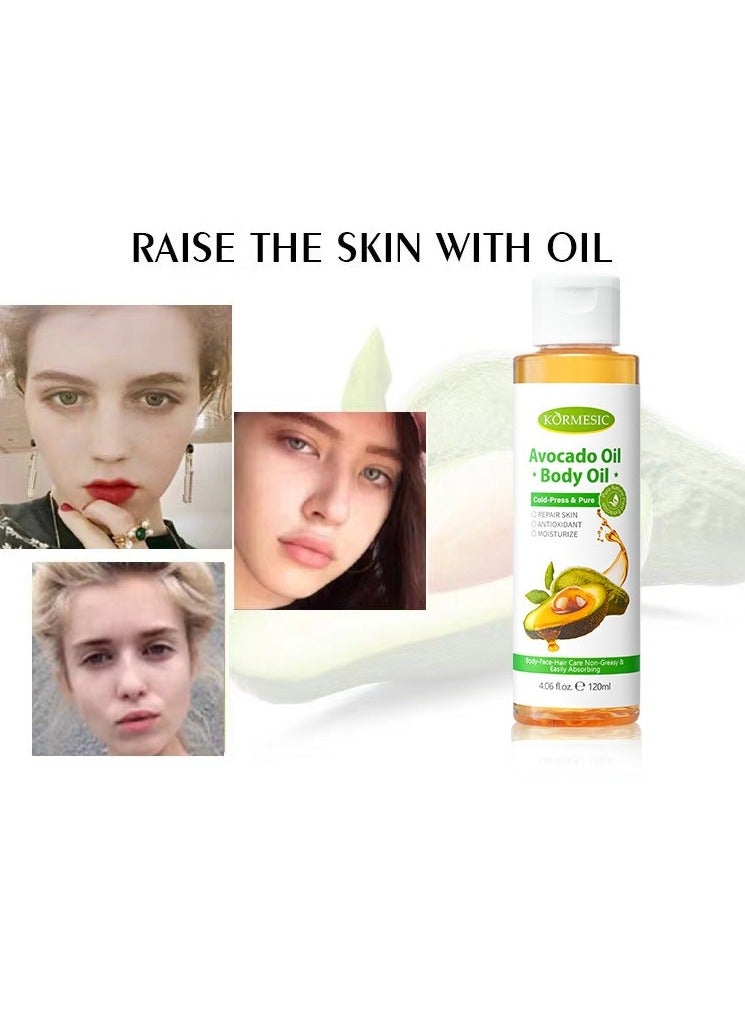 Kormesic Argan Oil Body Massage Oil 120ml - Repair & Hydrate Skin - Image 5