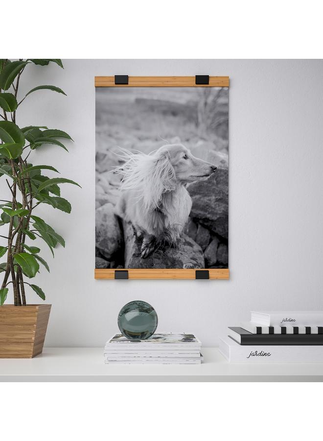 Zaboon Poster Hanger, Bamboo, 40 Cm - Image 4