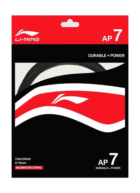 Ap - 7 Badminton String - Black