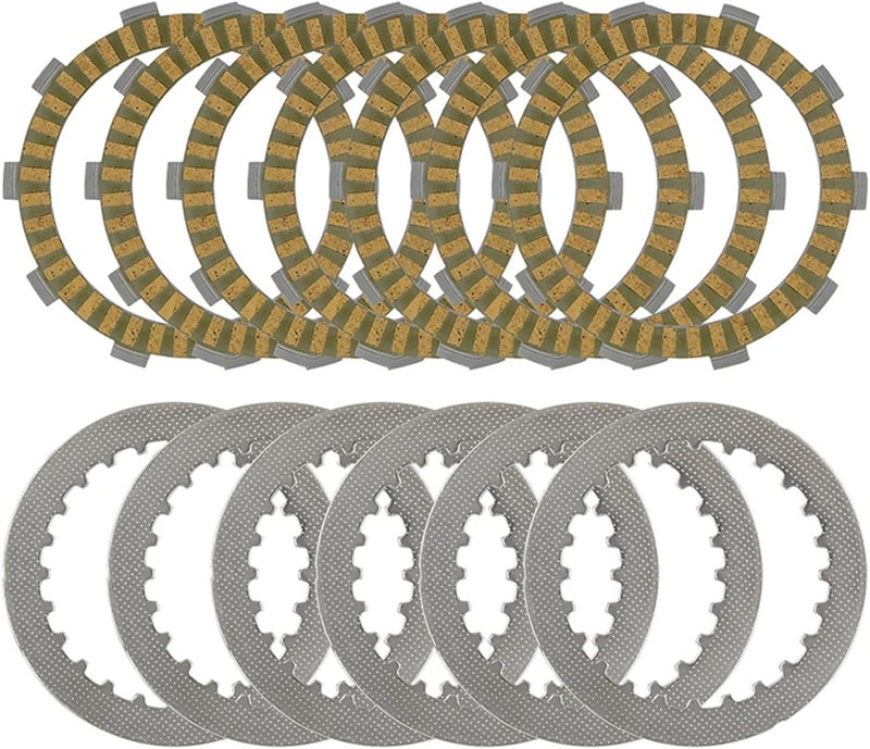 QASULER Clutch Friction Disc Plate Kit for AX-1 NX250 1989