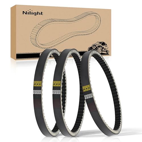 Nilight Go Kart Drive Belt 40 Series Torque Converter Belt Replacement for Comet 203785A Comet 203785 MANCO 12346 40 Series 3 Pack - Image 1