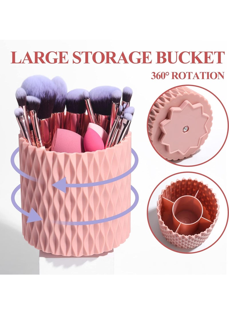 BS Mall BS MALL Makeup Brushes Premium Synthetic Foundation Powder Concealers Eye Shadows Brush Set with sponge & Holder Sponge Case 25 pcs set  - Image 2