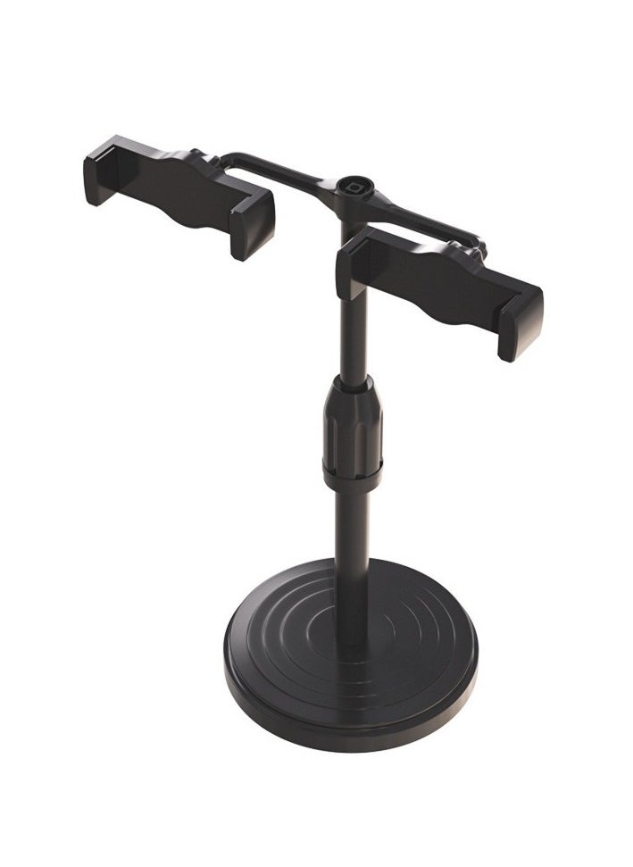 Generic - 6 Inch Selfie Ring Light with Tripod Stand Dimmable Led Camera Ring Light and Phone Holder for Live Stream Makeup YouTube Video Compatible with iPhone Android Remote - Image 1