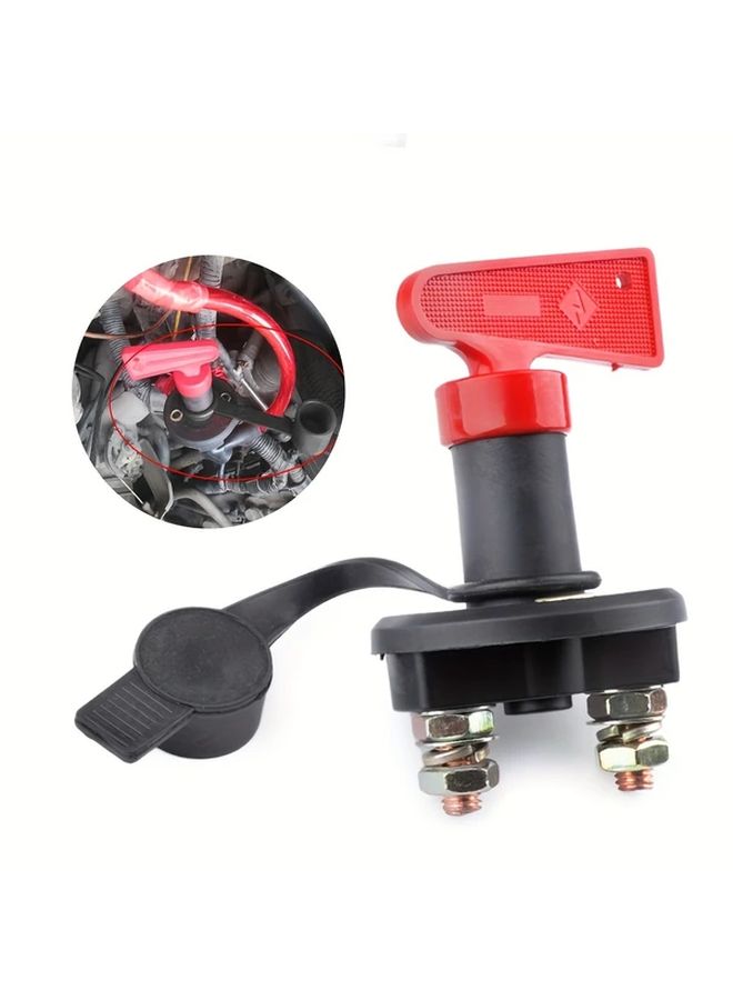 M8 Size Kill Switch Battery Disconnector Isolator 12V 24V Power Cut Off for Car Truck Boat - Image 5