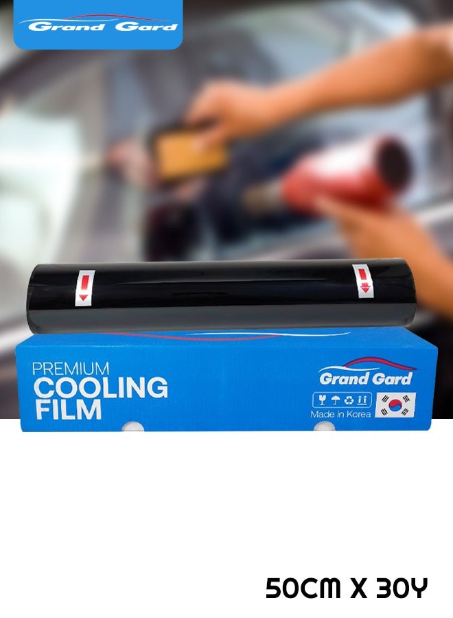 Grand Gard Premium Cooling Window Film Smoke 35% 50CM x 30Y Window Tint Roll for Car, Home, Office Glass UV Heat Reduction Privacy Sun Protection Film Made in Korea GGW24D02S11. - Image 3