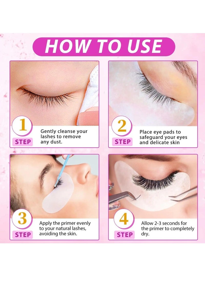 Elaimei - Lash Primer for Eyelash Extension Easy to Remove Proteins and Oils Enhance Adhesive Strength of Eyelash Extensions Pre Treatment for Lash Enhancer Primer Professional Use Only - Image 1