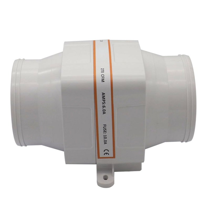 IZTOSS 12V Air Blower 3.0A Large Air Volume ABS Plastic Ventilation System - Quiet Operation Corrosion-Resistant Fan for RV Yacht Truck Bus - Image 4