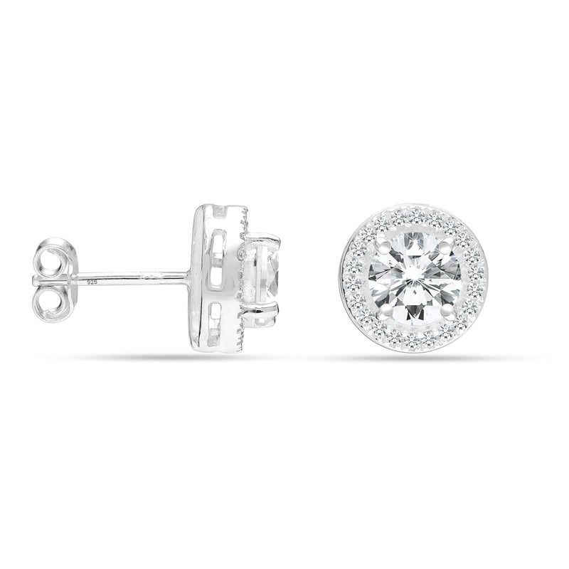 LeCalla 925 Sterling Silver Stud Earrings for Men's | BIS Hallmarked Lightweight Stud and Hoop Earring Mens Jewelry Gift for Dad Father Son Husband Boyfriend or Brother - Image 1
