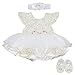 OYESY Reborn Baby Dolls Clothes 20 inch Outfit Accessories Princess Dress 5pcs Set for 1723 Inch Reborn Doll Newborn GirlBoy Clothing SetSuper Cute White Dress 5pcs Set - Image 2