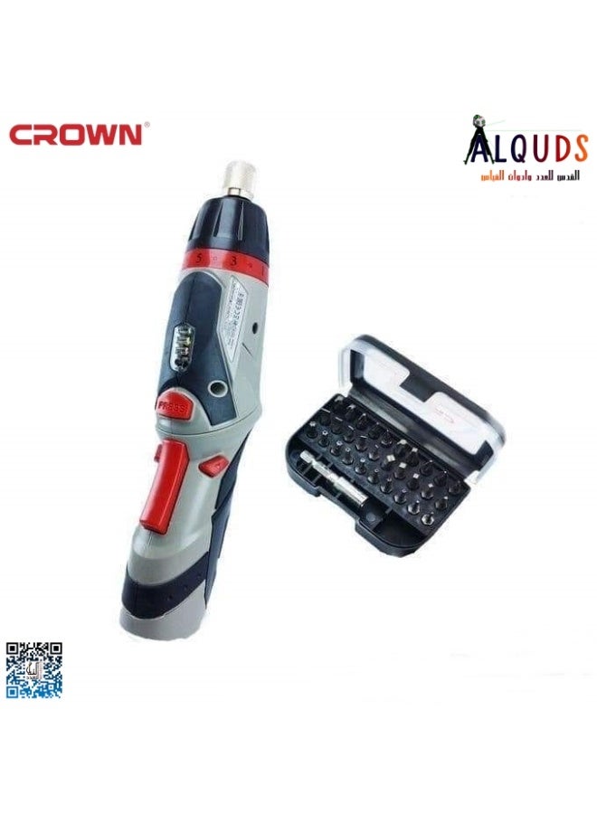 Crown Cordless Screwdriver 3.6 CT22024 - Image 2