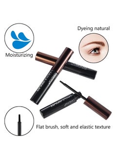 CAHIUYOA 1PCS Peel Off Tattoo Eyebrow Gel, Long-Lasting Waterproof Eyebrow Tattoo Makeup,Natural Elegant Eyebrow Tattoo Peel Off For All Types Of Eyebrows - Brown  - Image 2