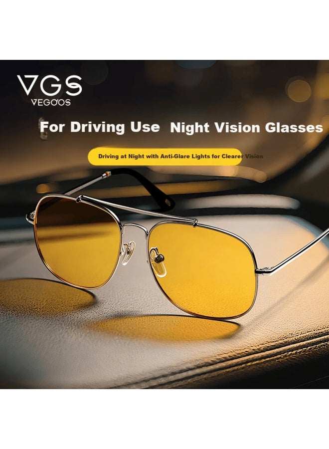 Vegoos Night Vision Gl, Driving-specific Sungl For Men, Night Driving Anti-glare Sungl - Image 1