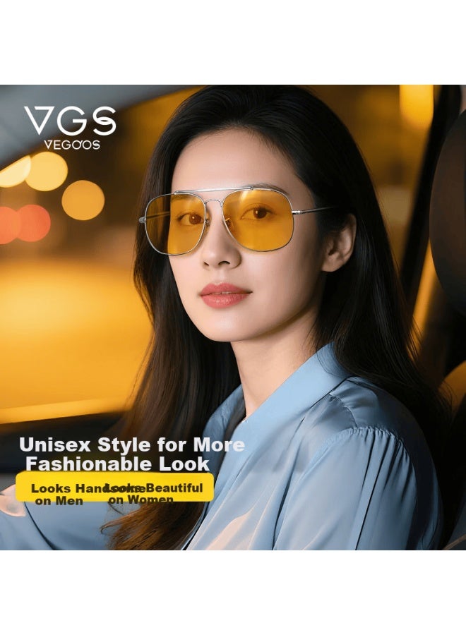 Vegoos Night Vision Gl, Driving-specific Sungl For Men, Night Driving Anti-glare Sungl - Image 2