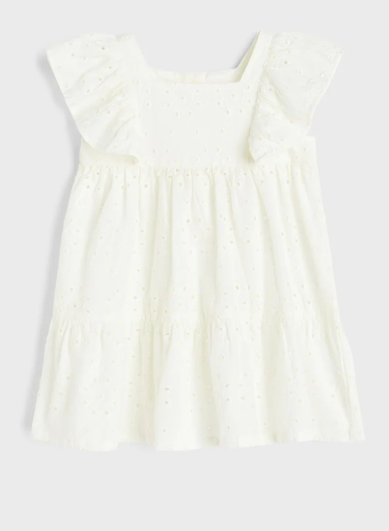 H&M Kids Essential Broderie Midi Dress