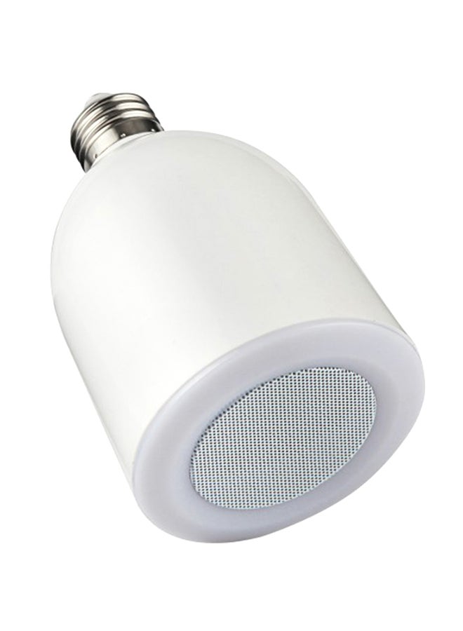 Loquat LED Light Bulb Bluetooth Remote Control Loudspeaker E27 White - Image 2