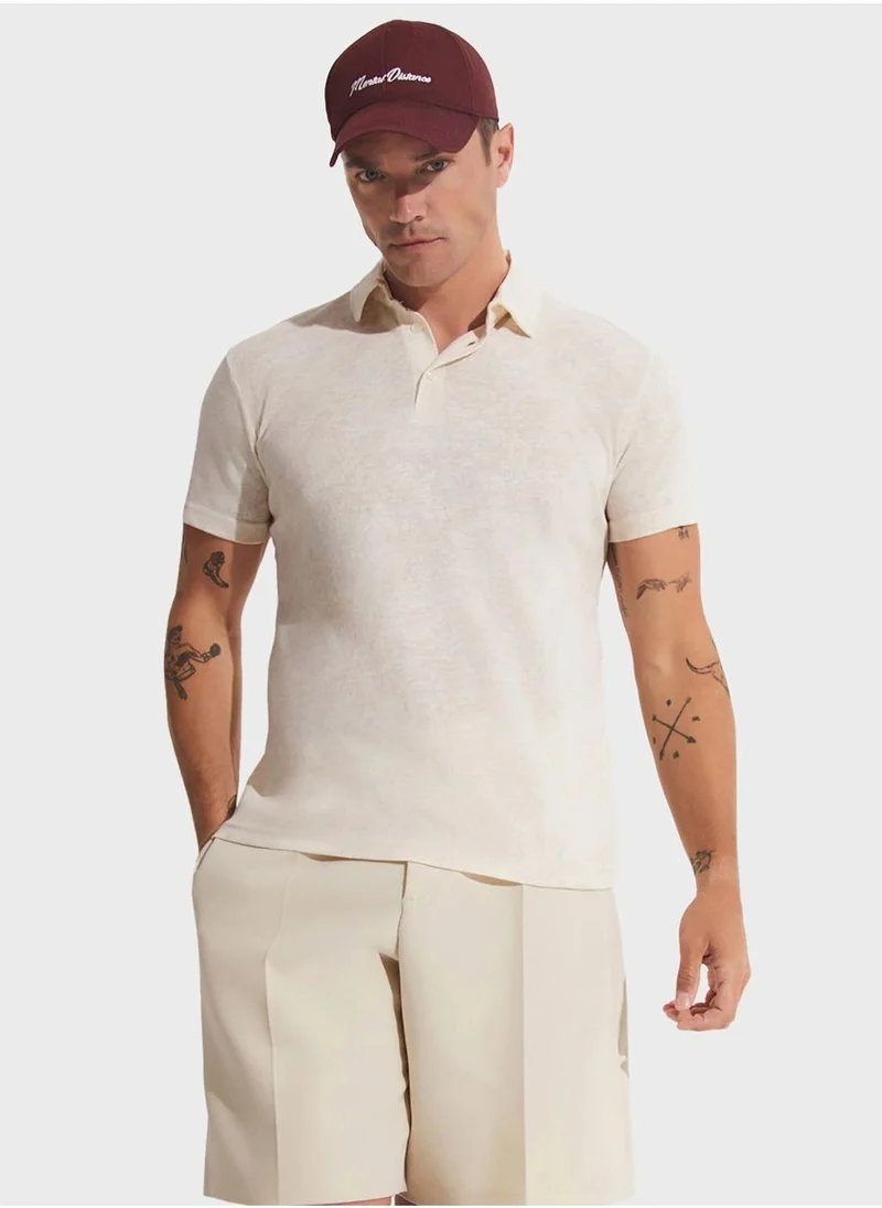 جون Essential Polo Shirt