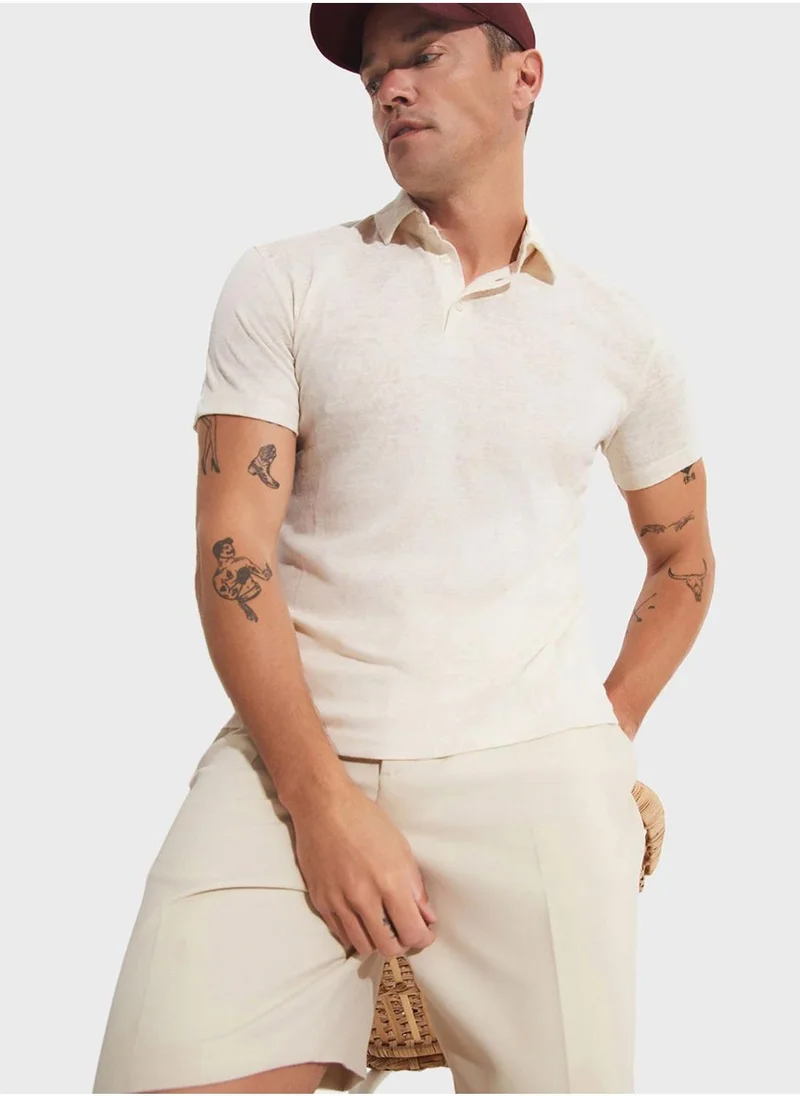 جون Essential Polo Shirt