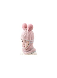 Kids Winter Hat Set, 2-Piece Fleece Lined Beanie with Double Pom Pom Ears, Cozy Cable Knit Cap for Toddlers, Perfect for Cold Weather, Ideal for Ages 1-5, Boys and Girls Winter Accessories - pzsku/Z5B86D14DFF289FF9ABC4Z/45/_/1735278743/bdea97b5-16cb-4bc7-baff-296b00a7e42c