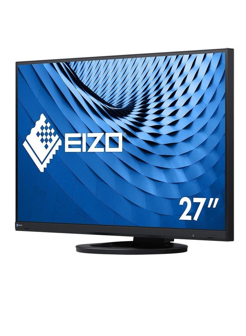 EIZO FlexScan EV2760-BK LED Display 68.6 cm (27"") 2560 x 1440 pixels HD Black" - Image 1