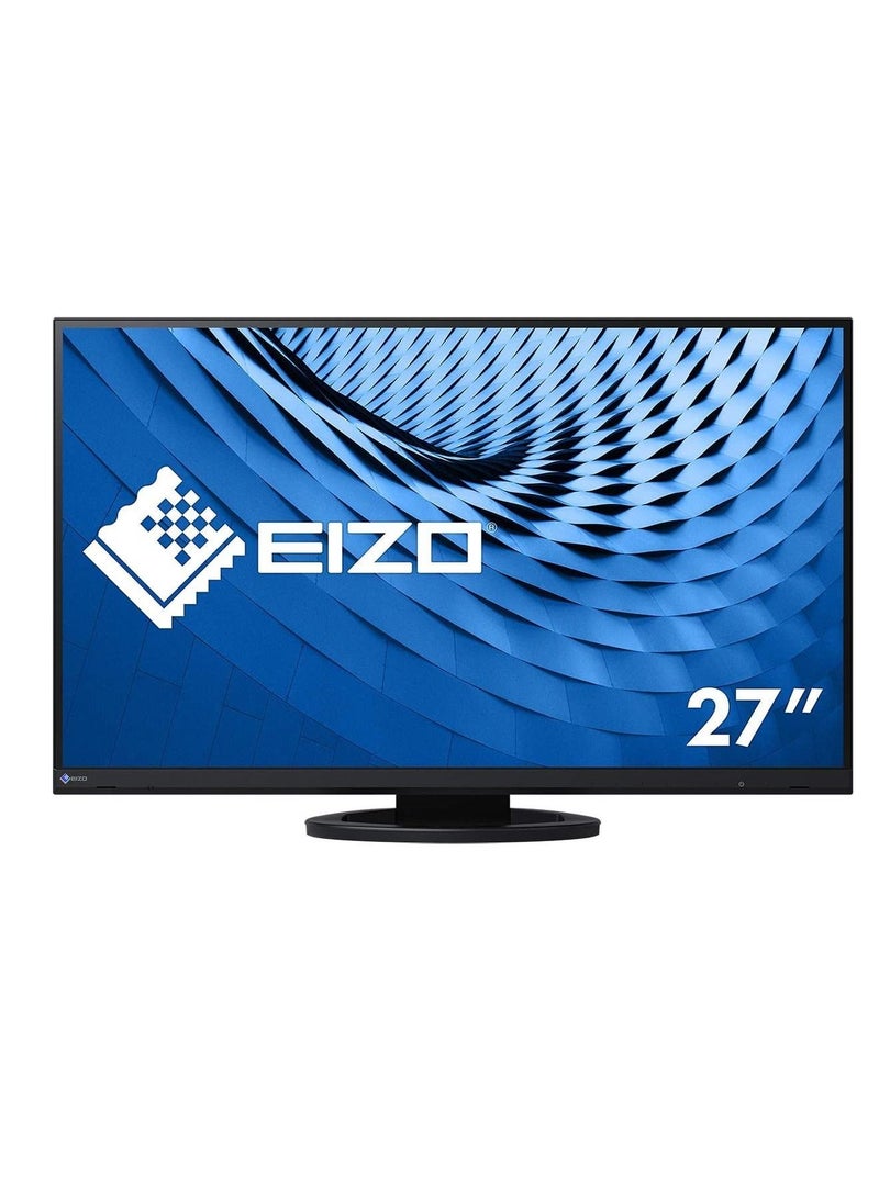 EIZO FlexScan EV2760-BK LED Display 68.6 cm (27"") 2560 x 1440 pixels HD Black" - Image 2