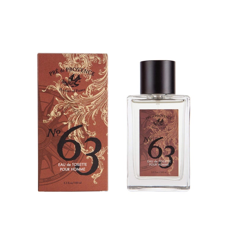 Pre de Provence No.63 Men's Collection, 100ml Eau de Toilette - Image 1