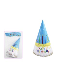 PARTY FUN Happy Birthday Paper Hats 12inch, 6pcs Add Festive Flair to Celebrations  - Image 2