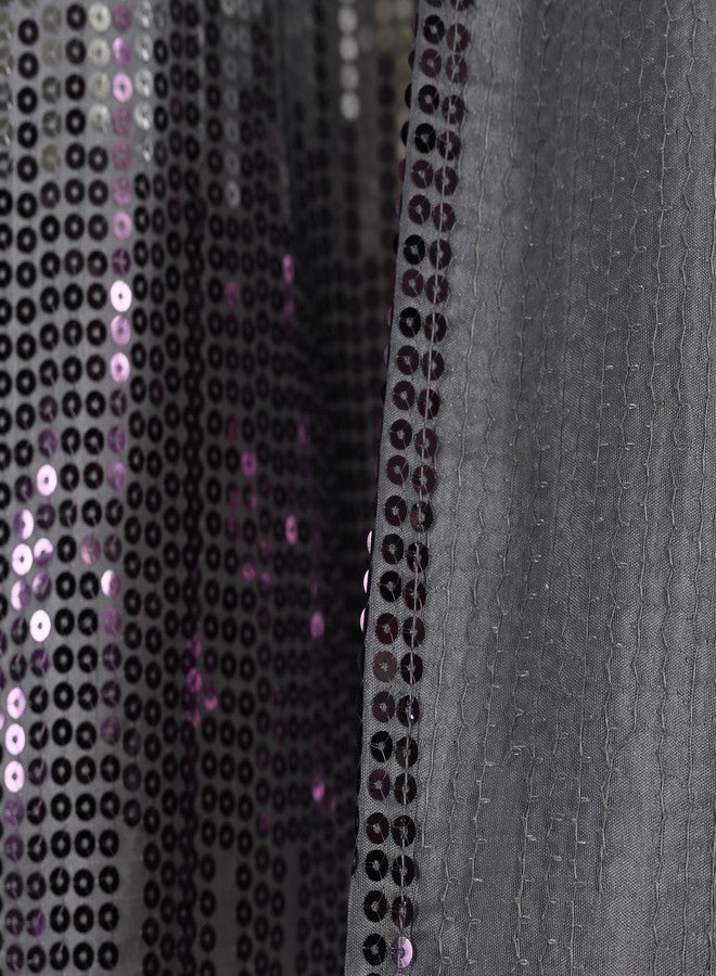 Lush Decor Night Sky Shower Curtain, 72" x 72", Purple & White - Image 5