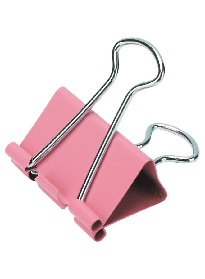 Deli 80 Pieces 19Mm Colorful Long Tail Clips, 5# Small Metal Binder Clips For Bills And Documents, Office Supplies, 40 Pieces/Tube, 33426 - Image 1