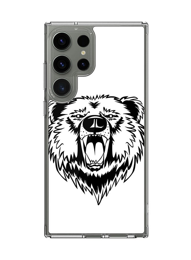 Stylizedd Classic Clear Case for Samsung Galaxy S23 Ultra , Hybrid Soft  Thin Transparent Cover [ Designed for Samsung Galaxy S23 Ultra ] - Grizzly Bear