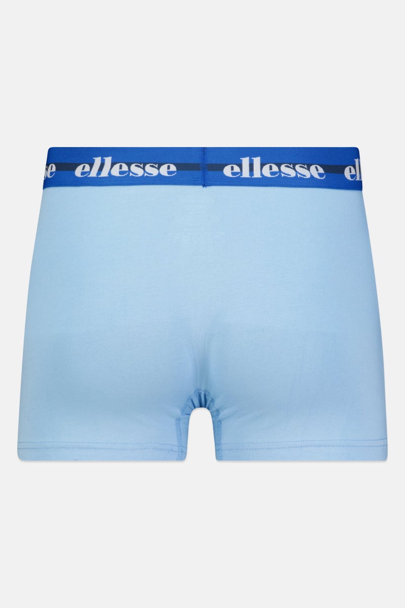 Ellesse Men 3 Pack Brand Logo Trunks, Multicolor - Image 3