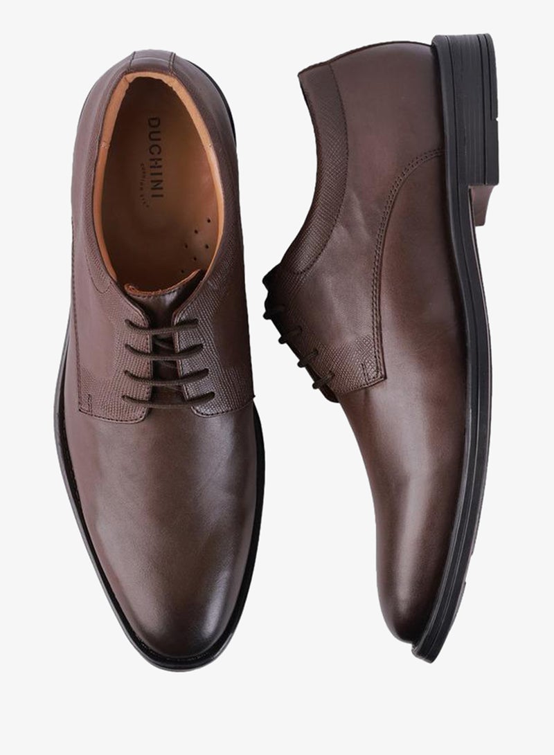 DUCHINI Men Lace-Up Derby Shoes - Image 2