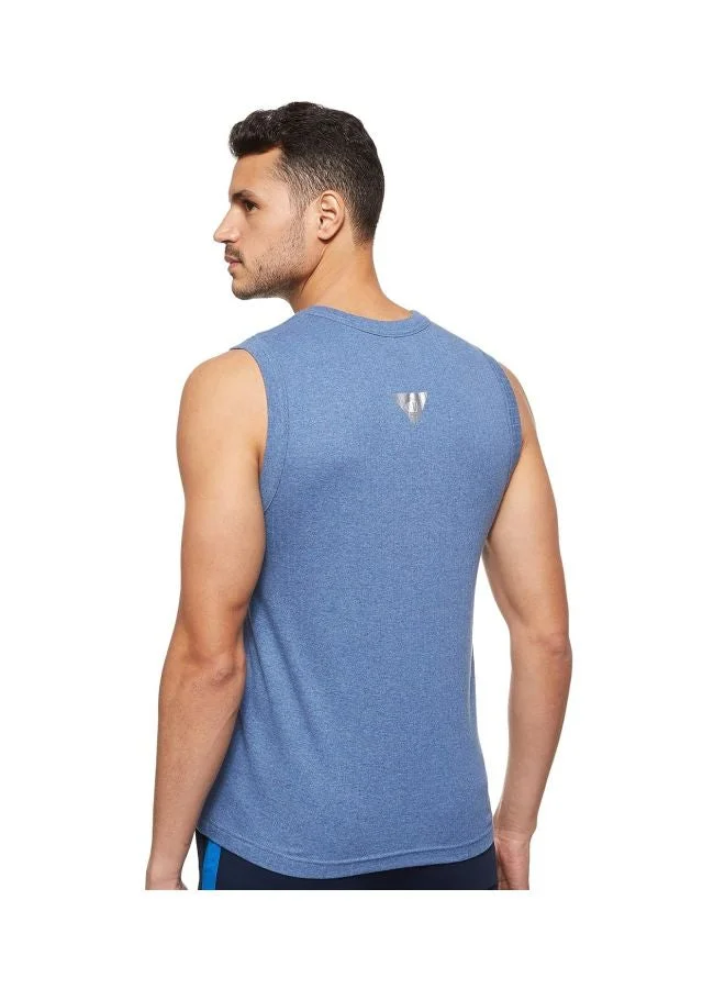JOCKEY 9922 Men Super Combed Cotton Rib Round Neck Racerback Styled Gym Vest