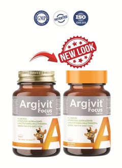 Argivit Argivit Focus Tablet, Supplement for increase Height and Energy 30 Tablets  - Image 2